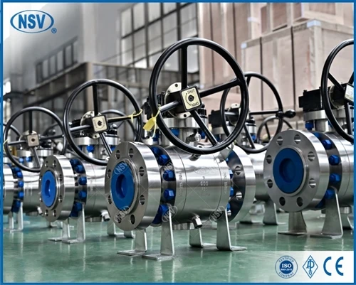 Lähetysilmoitus: F60 Duplex Steel Trunnion -palloventtiili