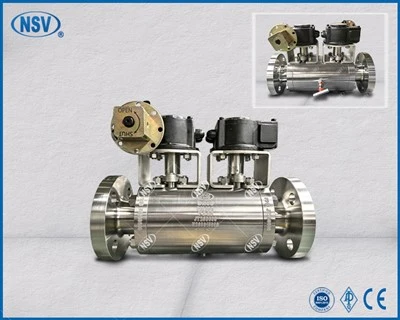 DN50-PN100 DBB kaksoispalloventtiili